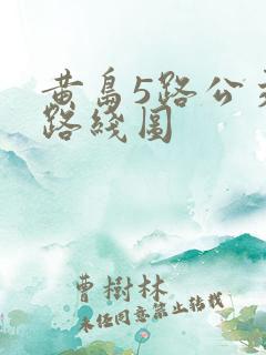 黄岛5路公交车路线图 黄岛5路公交车路线图