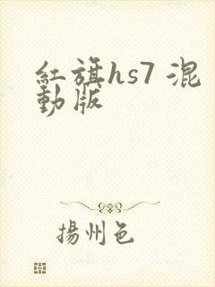 红旗hs7 混动版