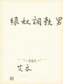 绿奴调教男奴