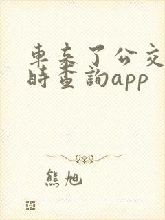 车来了公交车实时查询app 车来了公交车实时查询app