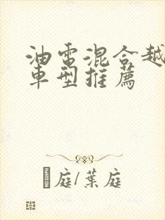 油电混合越野车车型推荐