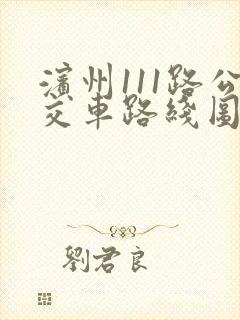 滨州111路公交车路线图