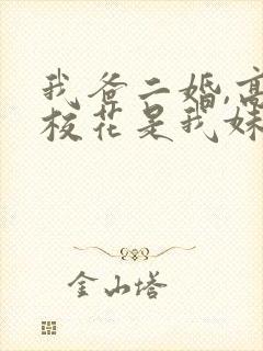 我爸二婚,高冷校花是我妹一口气看完