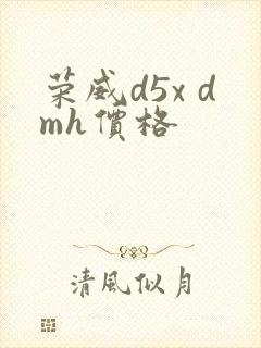 荣威d5x dmh价格 荣威d5x dmh价格