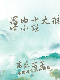 国内十大推理巅峰小说