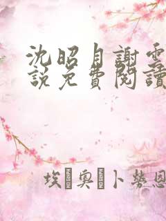沈昭月谢云湛小说免费阅读最新章节