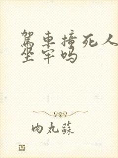 驾车撞死人需要坐牢吗