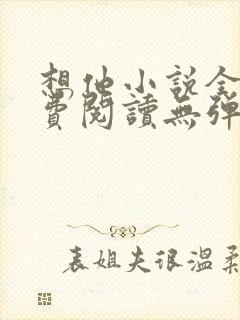 想他小说全文免费阅读无弹窗