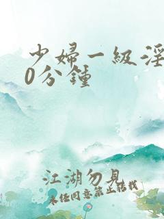 少妇一级淫片60分钟