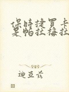 保时捷买卡宴还是帕拉梅拉