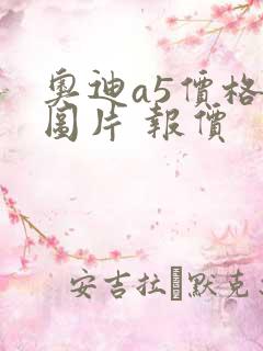 奥迪a5价格及图片 报价