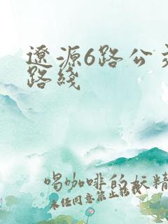 辽源6路公交车路线