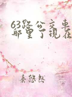 63路公交车到哪里了现在