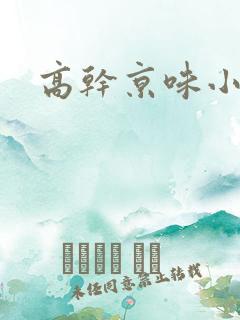 高干京味小说