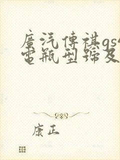 广汽传祺gs4电瓶型号及替换型号