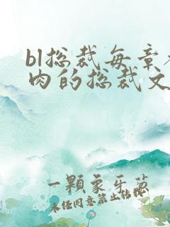 bl总裁每章都肉的总裁文