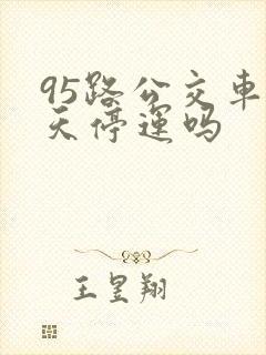 95路公交车今天停运吗