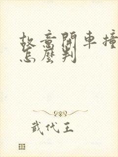 故意开车撞死人怎么判