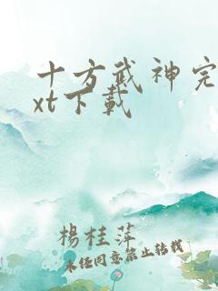 十方武神完本txt下载