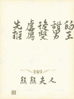 先虐后甜的小说推荐双男主