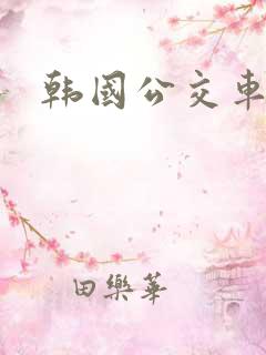 韩国公交车伦理