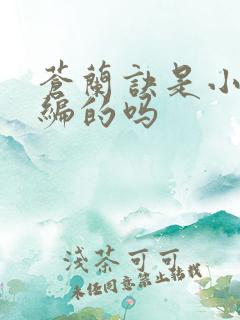 苍兰诀是小说改编的吗 苍兰诀是小说改编的吗