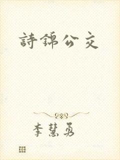 诗锦公交