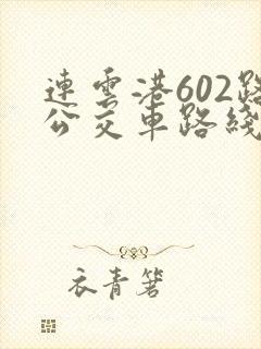 连云港602路公交车路线查询