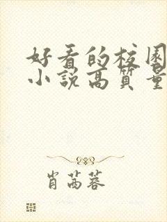 好看的校园言情小说高质量文笔好