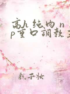 高h 纯肉 np重口调教主动骚文