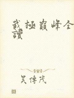 武极巅峰全文阅读