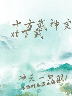 十方武神完本txt下载