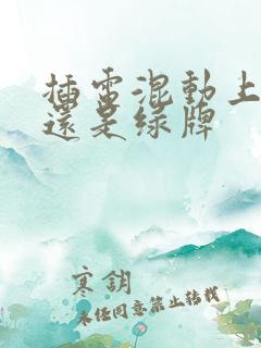 插电混动上蓝牌还是绿牌
