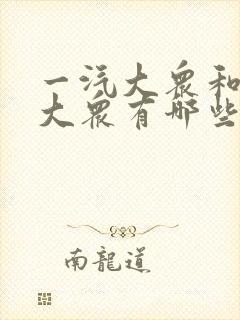 一汽大众和上汽大众有哪些区别