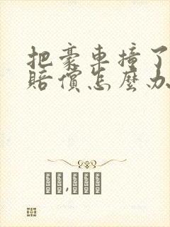 把豪车撞了无力赔偿怎么办 把豪车撞了无力赔偿怎么办