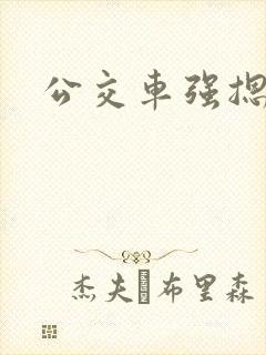 公交车强摁做
