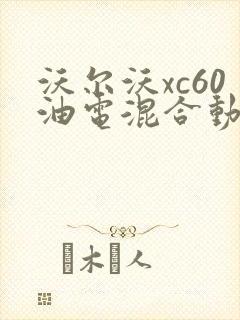 沃尔沃xc60油电混合动力价格