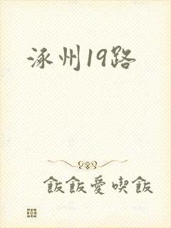 涿州19路