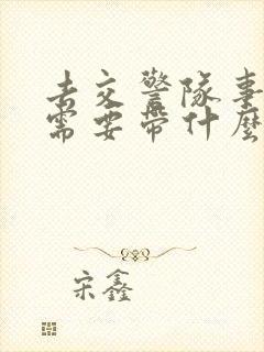去交警队事故科需要带什么