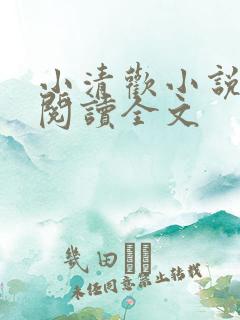 小清欢小说在线阅读全文