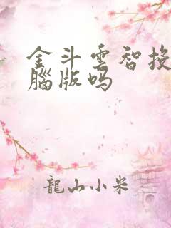 金斗云智投有电脑版吗