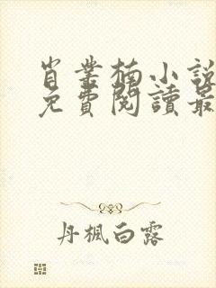 肖丛楠小说全文免费阅读最新章节