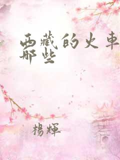 西藏的火车站有哪些