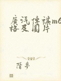 广汽传祺m6价格及图片