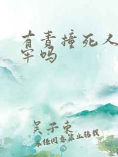 有责撞死人要坐牢吗