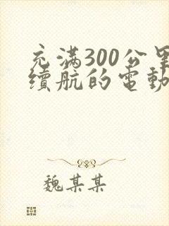 充满300公里续航的电动车需要多少度电