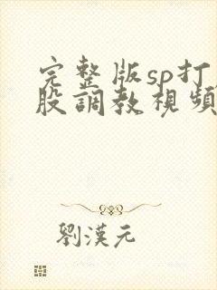 完整版sp打屁股调教视频