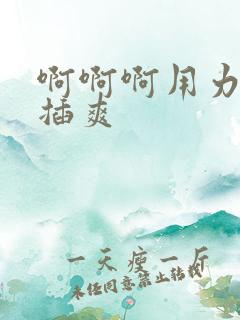 啊啊啊用力使劲插爽