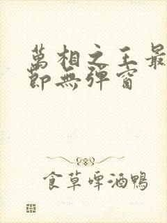 万相之王最新章节无弹窗