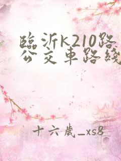 临沂k210路公交车路线图